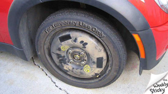 A tire